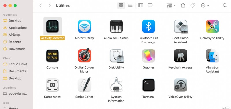 How to Use Utilities Folder on Mac