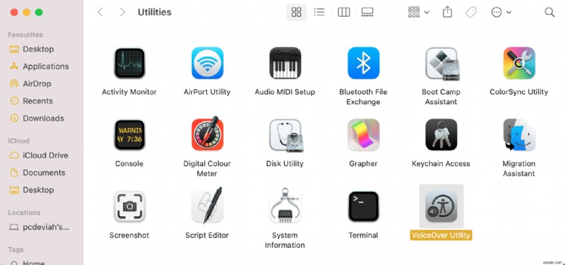 How to Use Utilities Folder on Mac
