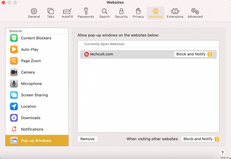 How to Block Pop-ups in Safari on Mac
