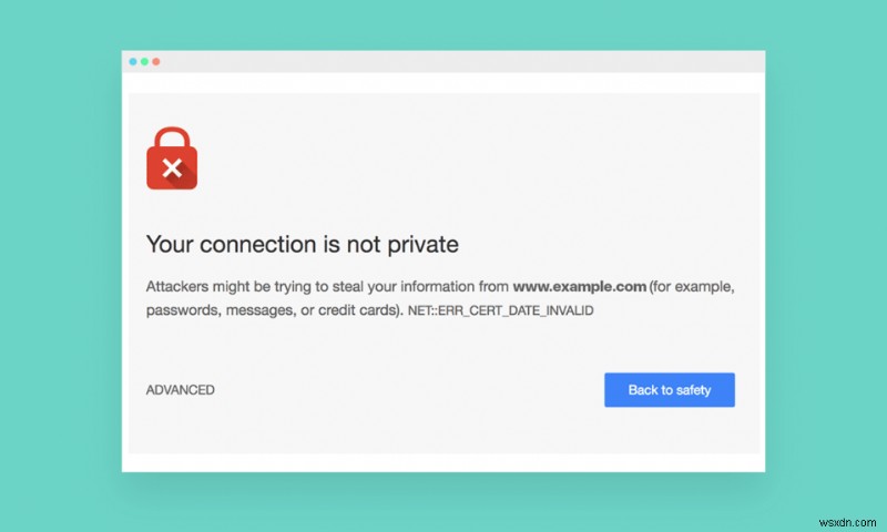 Fix Safari This Connection is Not Private