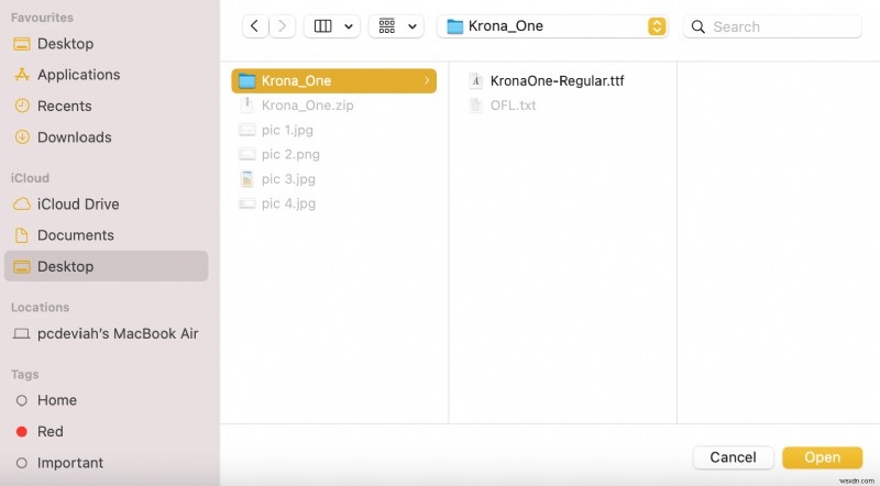 How to Add Fonts to Word Mac