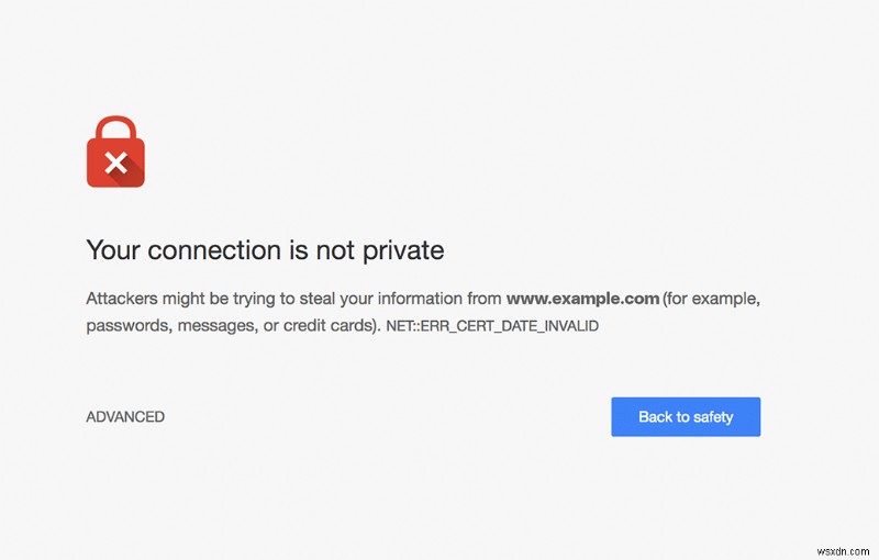 Fix Safari This Connection is Not Private