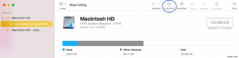 Fix MacOS Big Sur Installation Failed Error