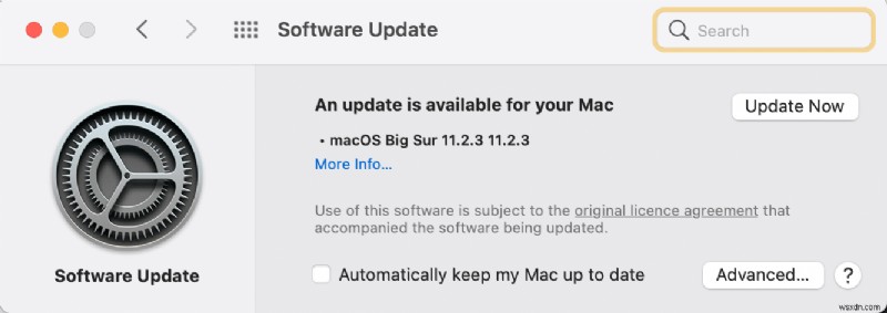 Fix Mac Software Update Stuck Installing