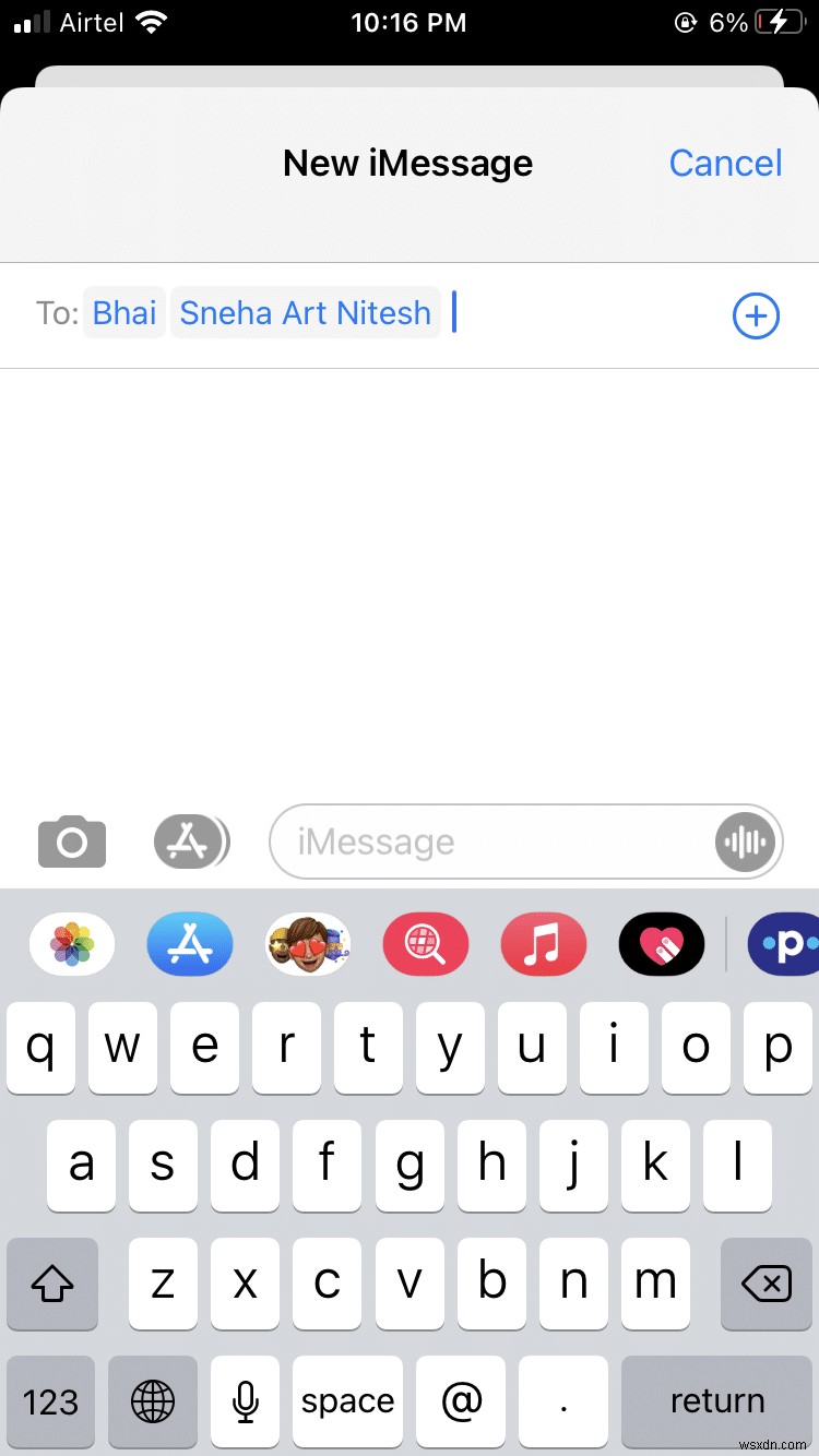 How to Send a Group Text on iPhone