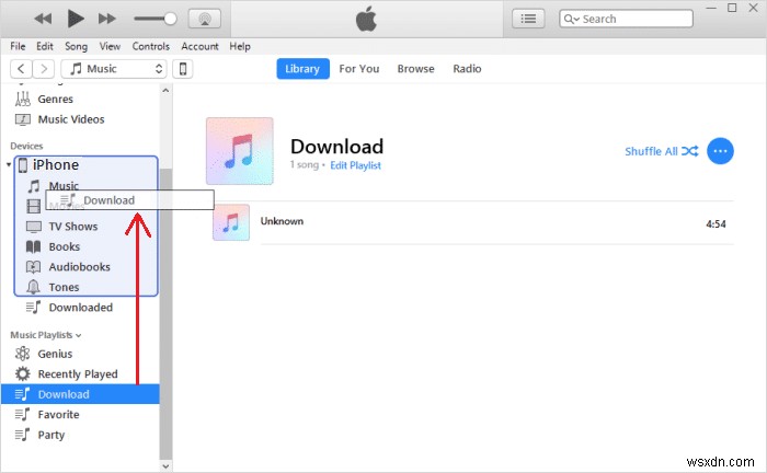 How to Transfer Playlist from iPhone to iTunes