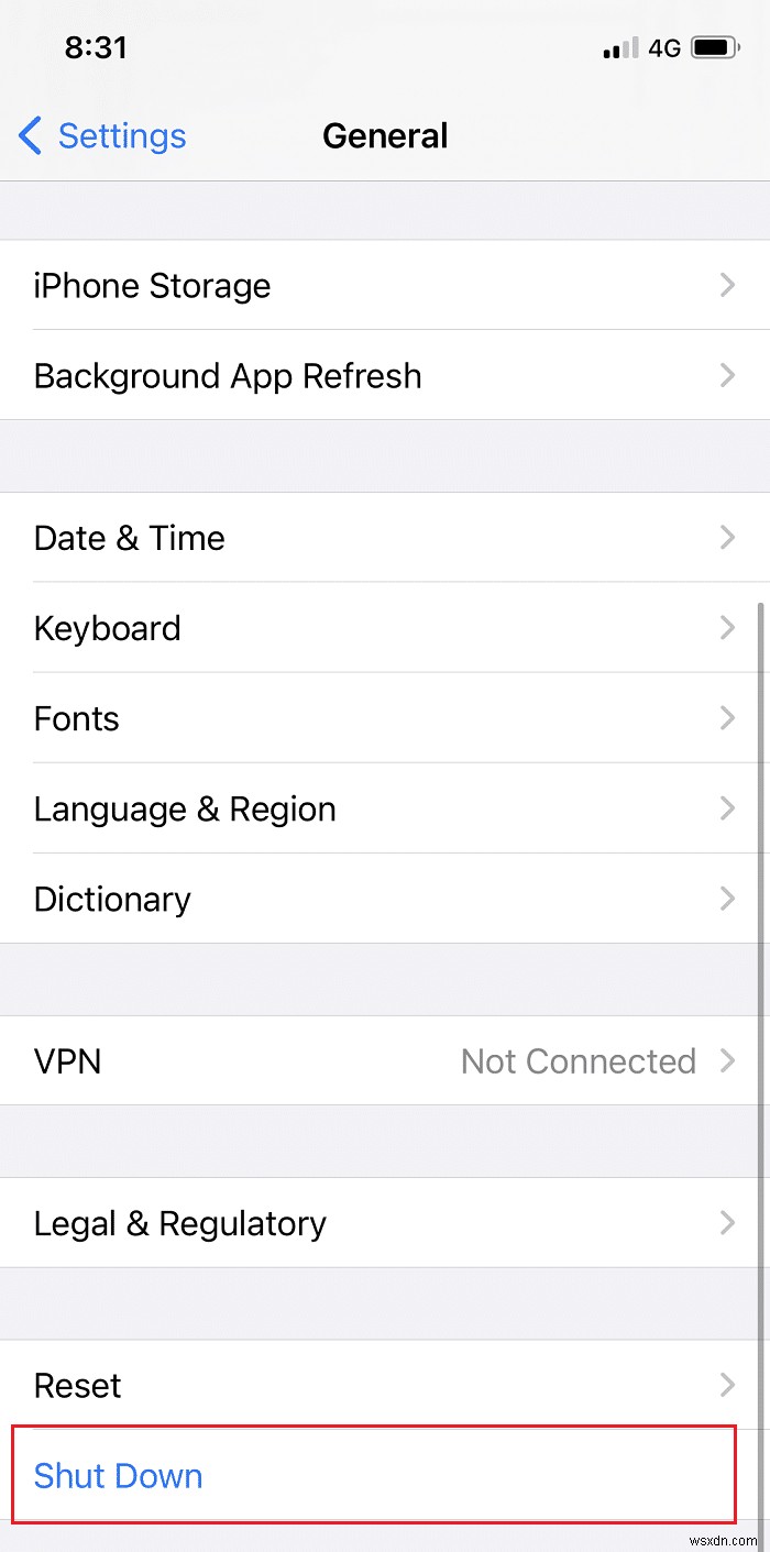 How to Factory Reset iPhone 7