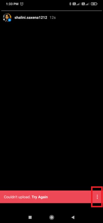 Fix Instagram Post Stuck on Sending