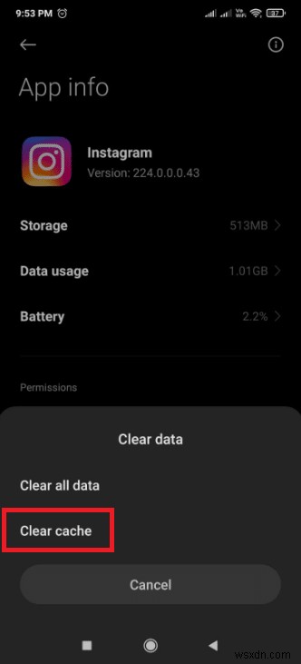 Fix Instagram Post Stuck on Sending