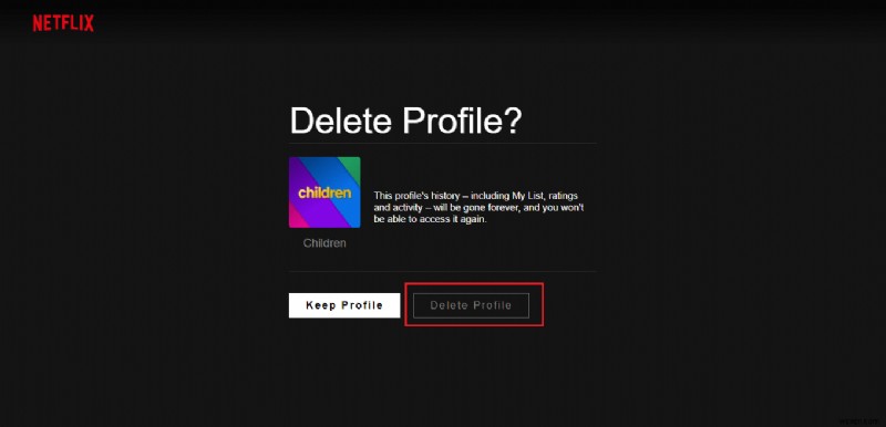How to Delete Netflix Profile