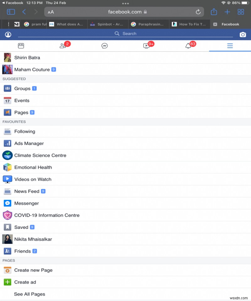 Fix Facebook Attachment Unavailable Error