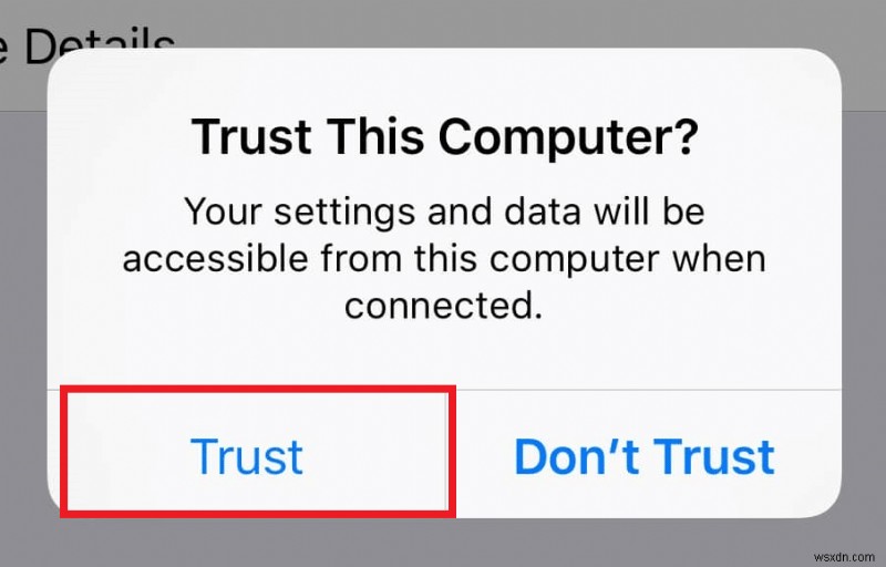Fix iPhone Not Detected in Windows 10