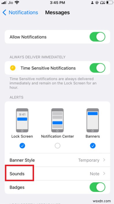 How to Turn Off Deliver Quietly on iMessage