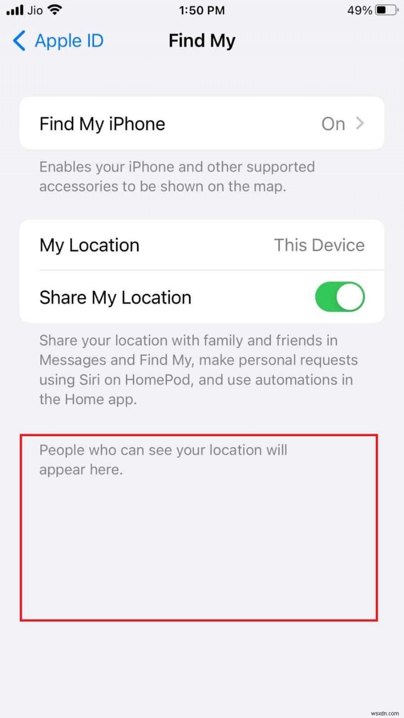 How to Make Find My iPhone Say No Location Found