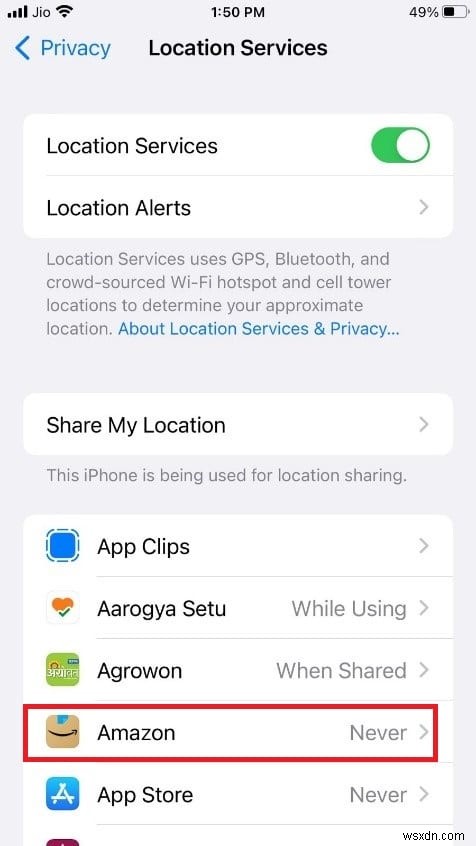 How to Make Find My iPhone Say No Location Found