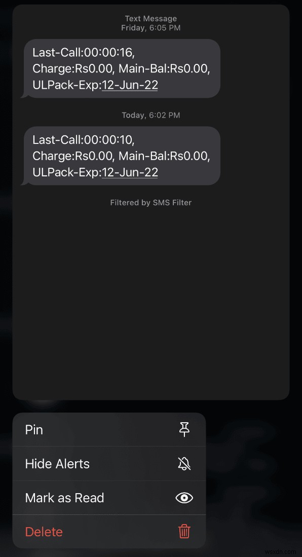 How to Mark a Text Message as Unread on iPhone