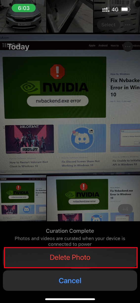 Fix An Error Occurred While Loading a Higher Quality Version of this Photo on iPhone