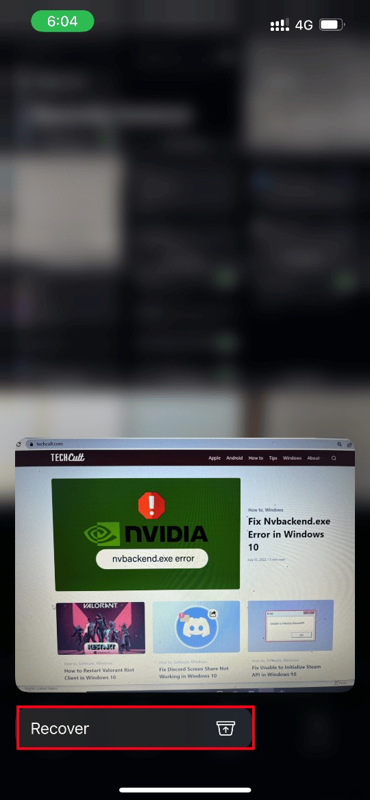 Fix An Error Occurred While Loading a Higher Quality Version of this Photo on iPhone
