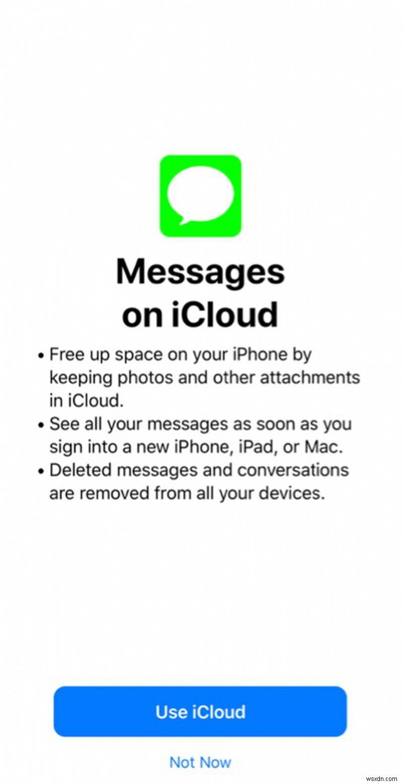 What Does Disable and Download Messages Mean in iCloud?