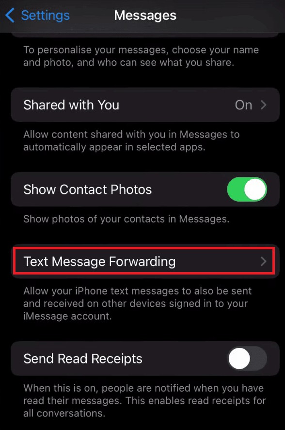 How to Automatically Forward Text Messages to Another iPhone