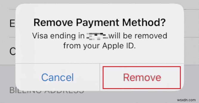 How to Remove Credit Card from Apple ID