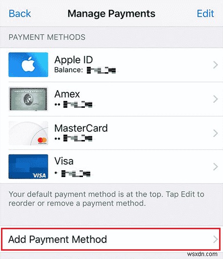 How to Remove Credit Card from Apple ID