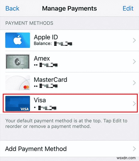 How to Remove Credit Card from Apple ID