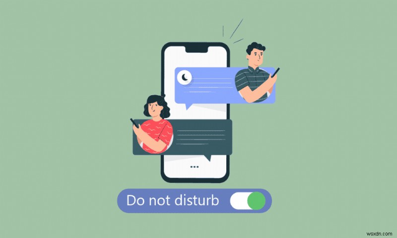 What is Little Moon Next to Text on iPhone?