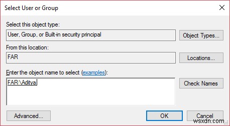 Fix Cannot create key error writing to the registry