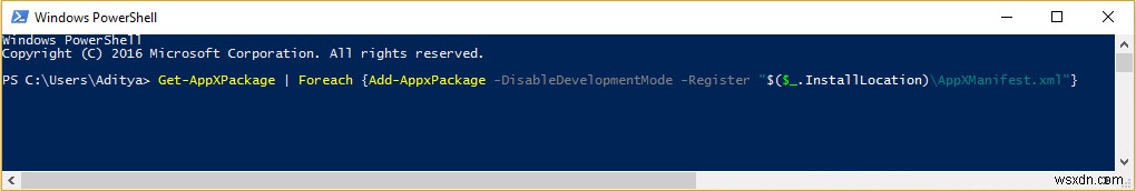 Fix Class Not Registered error in Windows 10