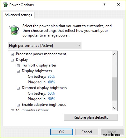 Fix Can’t adjust screen brightness in Windows 10