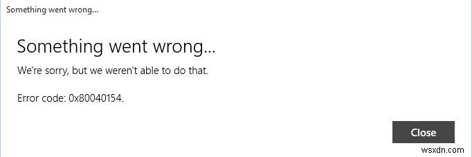 Fix Windows 10 Mail Error 0x80040154 or 0x80c8043e