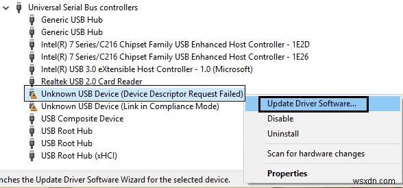 Fix USB Error Code 52 Windows cannot verify the digital signature