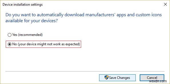 Stop Windows 10 from automatically installing Realtek Audio Drivers