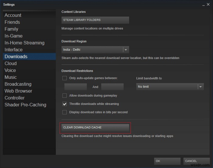 Fix Could Not Connect to the Steam Network Error