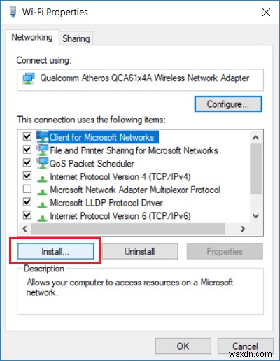 Fix Windows sockets registry entries required for network connectivity are missing