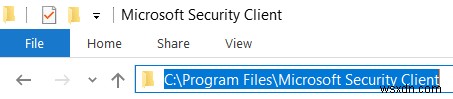 Uninstall Microsoft Security Essentials in Windows 10