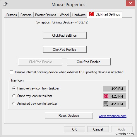 Automatically disable Touchpad when Mouse is connected