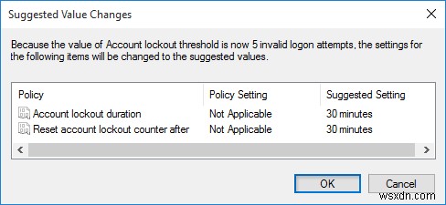 Limit the Number of Failed Login Attempts in Windows 10