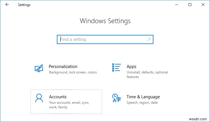 How to change your Account Password in Windows 10
