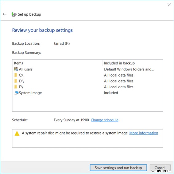GUIDE: Easily Backup your Windows 10 PC