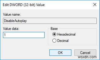 Enable or Disable AutoPlay in Windows 10