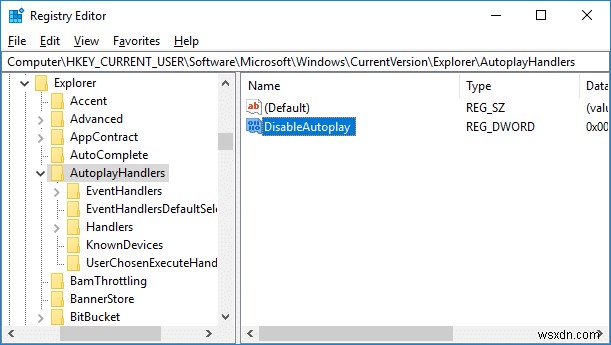 Enable or Disable AutoPlay in Windows 10