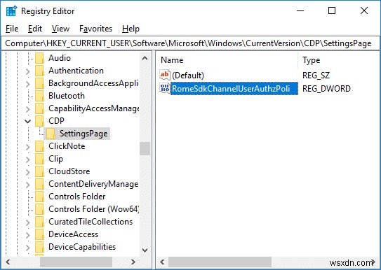 Enable or Disable Shared Experiences Feature in Windows 10