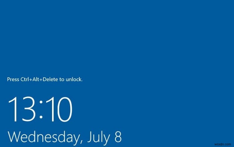 Enable or Disable Secure Login in Windows 10
