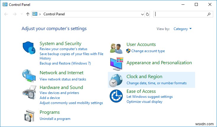 How to Change Country or Region in Windows 10