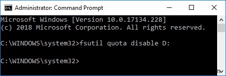 Enable or Disable Enforce Disk Quota Limits in Windows 10