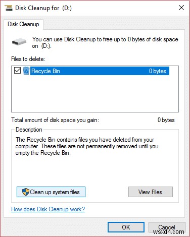 How to Use Disk Cleanup in Windows 10