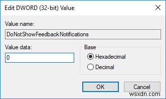 How to Change Feedback Frequency in Windows 10