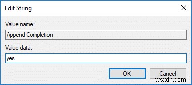 Enable or Disable Inline AutoComplete in Windows 10